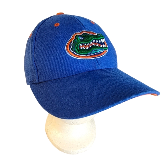 Nike Florida Gators Blue Orange Spell Out Closure Baseball Cap Adjustable Hat - Picture 2 of 12